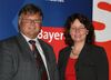 Die beiden Fraktionsvorsitzenden Franz Göbl und Ruth Müller
